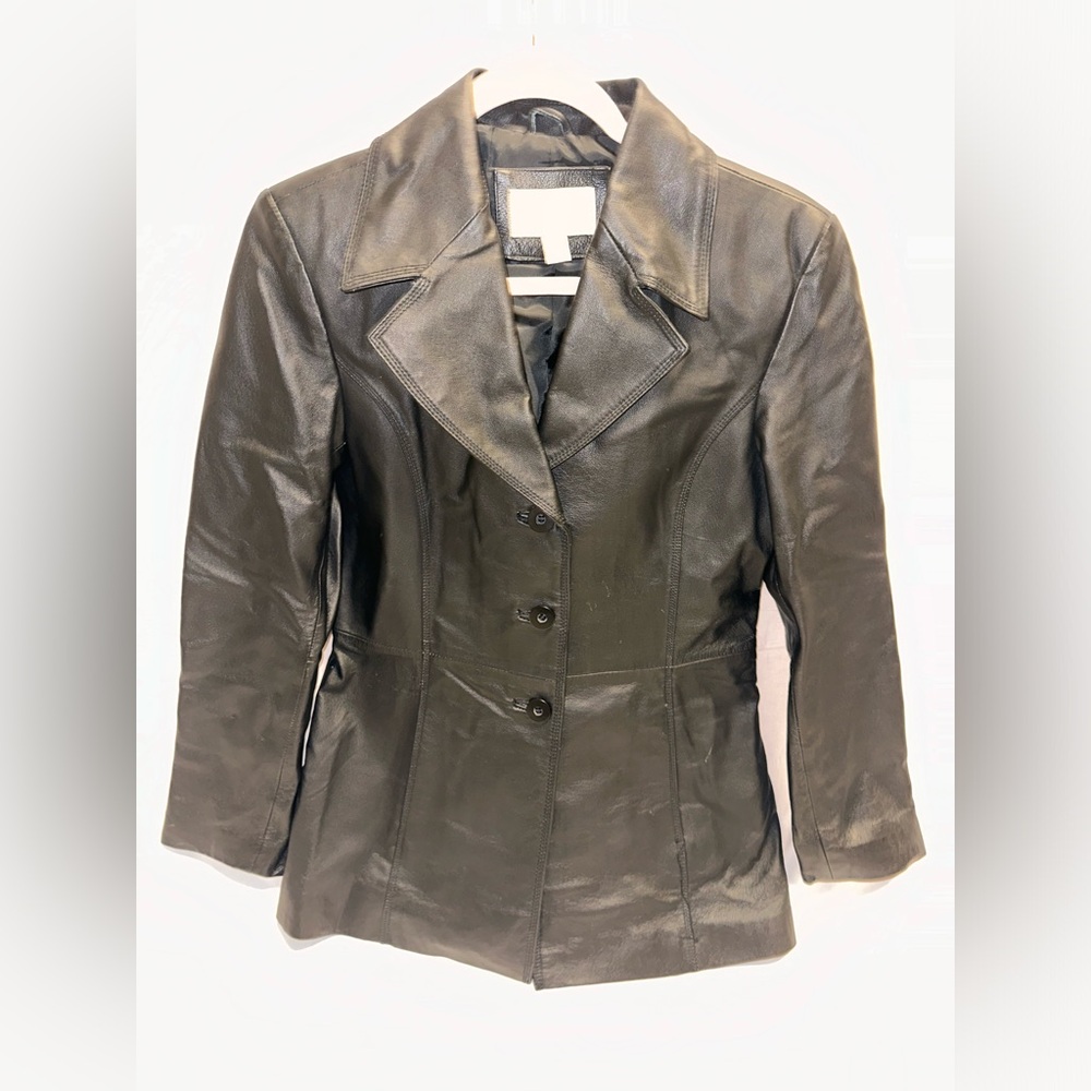 WORTHINGTON LEATHER COAT